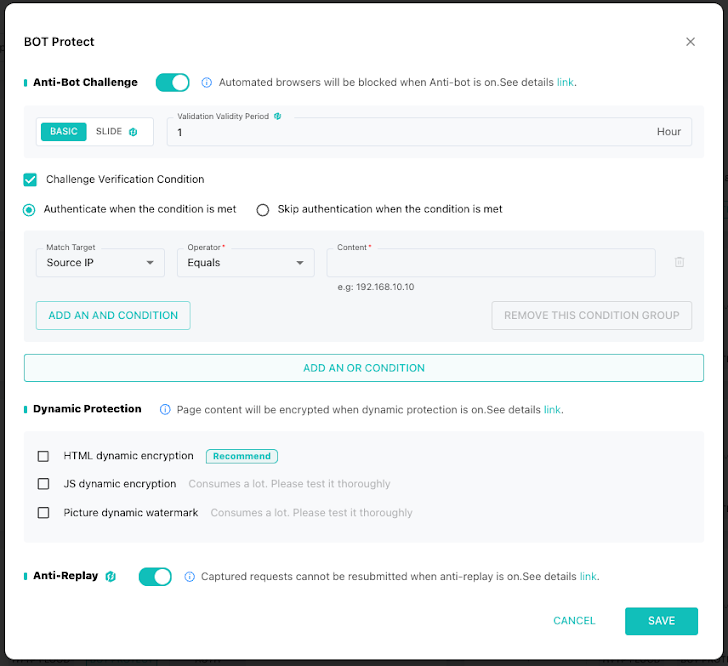 Bot Protection